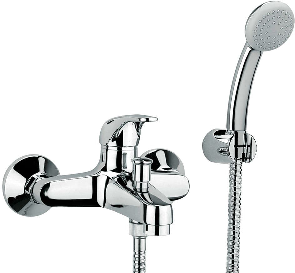 MITIGEUR BAIN RIVIERA COMPLET CHROME