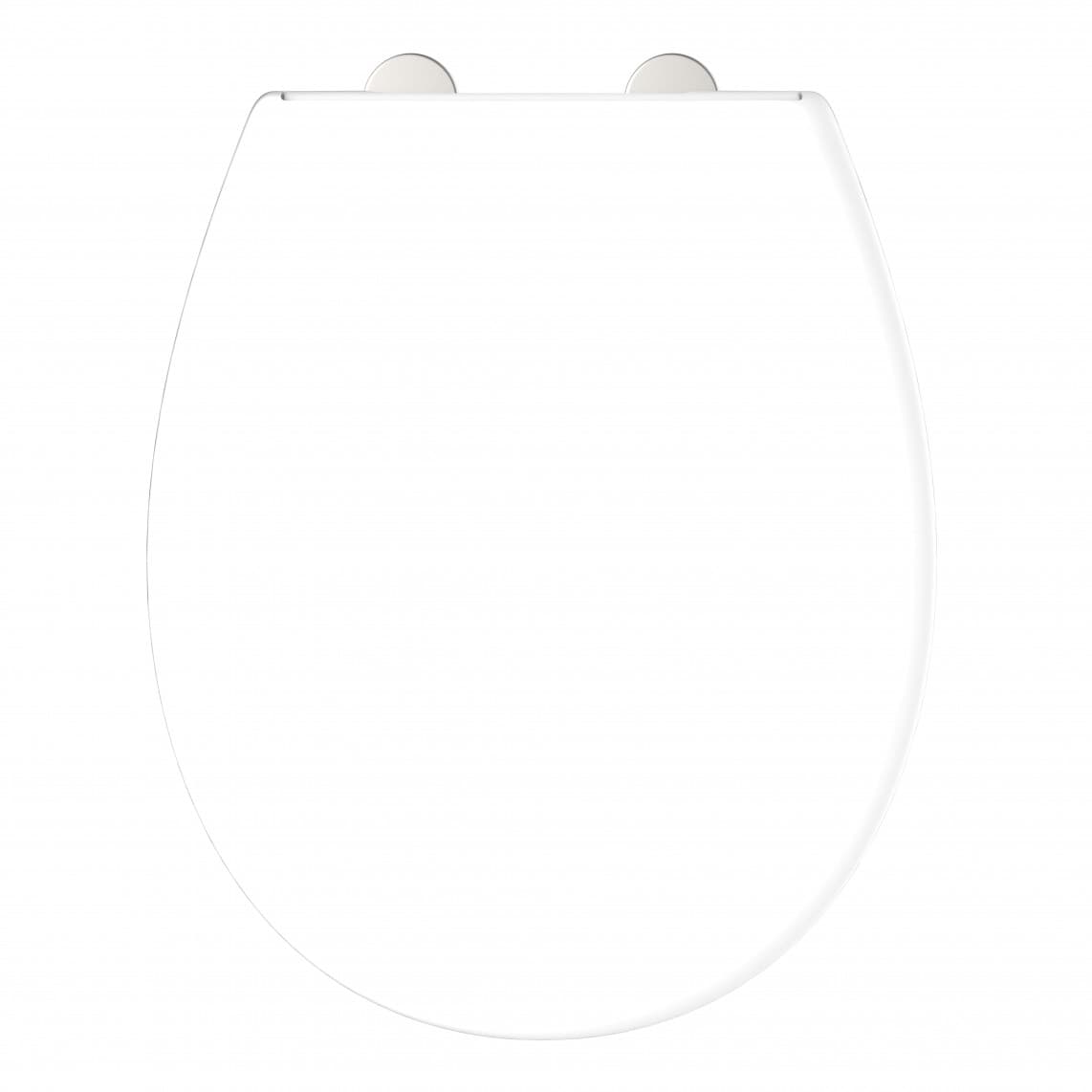 82800 Abattant WC en duroplast WHITE, PRO 1, avec frein de chute et déclipsable