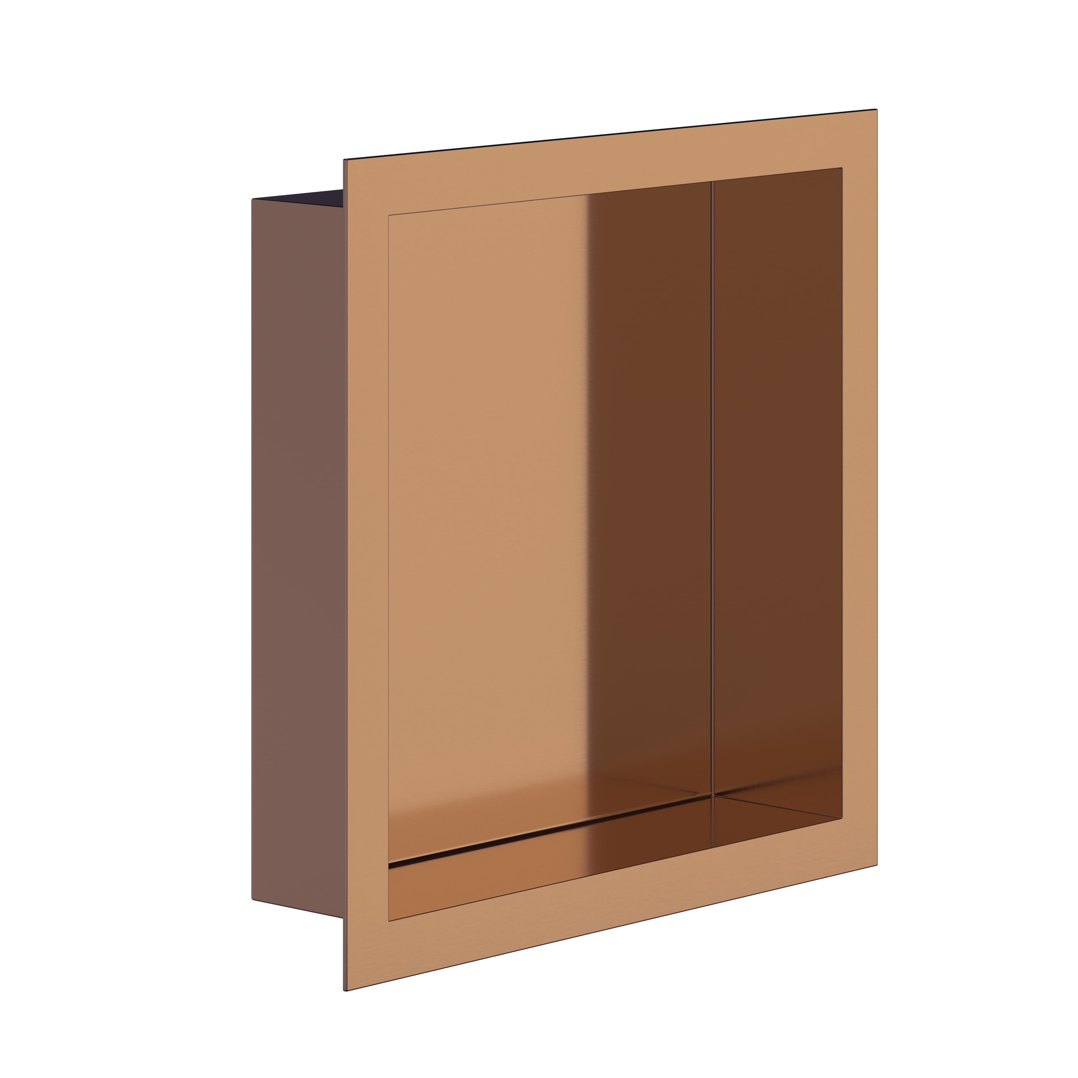 ALONI NICHE ENCASTRÉE (300X300X70MM) - CUIVRE BROSSÉ