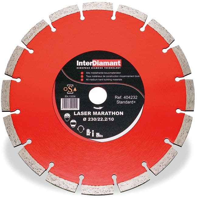 DISQUE DIAMANT UNI LASER MARATHON 230MM
