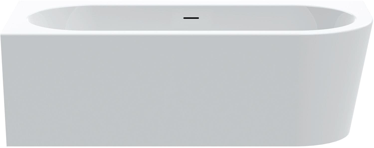 BAIGNOIRE POOL CORNER GAUCHE ACRYL 180-80 BLANC+ SET DE FINITION VIDAGE BLANC
