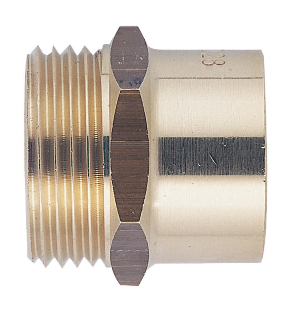manchon fer/cuivre matière laiton 5/4"M x 32 mm