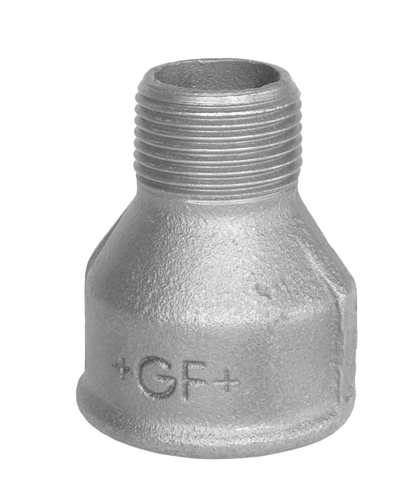 Georg Fischer galvanisé nr.246 Manchon réduit MF 3/8" x 1/2"