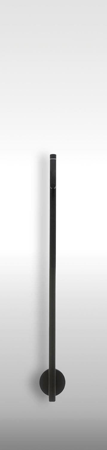 CHAUFFE-SERVIETTES ÉLECTRIQUE SPIKE 91CM NOIR 20W VASCO