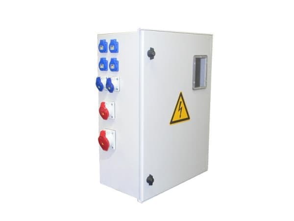 Coffret 25D60 (kWh digital) polyester 32A 3 x 230V 3 x 400V + N