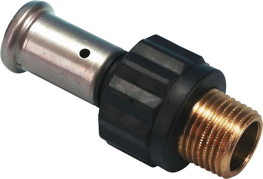 RACCORD A SERTIR 26MM-3/4"M SYNTHETIQUE HENCO