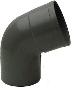 COUDE PVC GRIS FONCE EEP ROND 67° 100MM