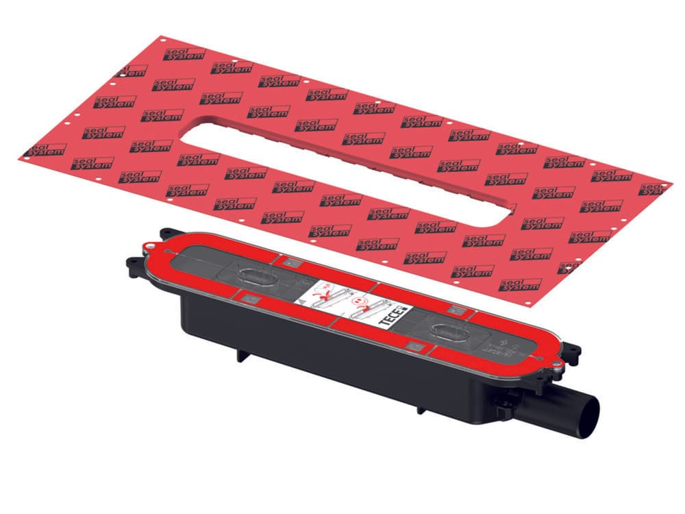 Tece TeceDrainprofile DN40 Seal System 30mm évacuation 0,53 L/s DIN EN 1253