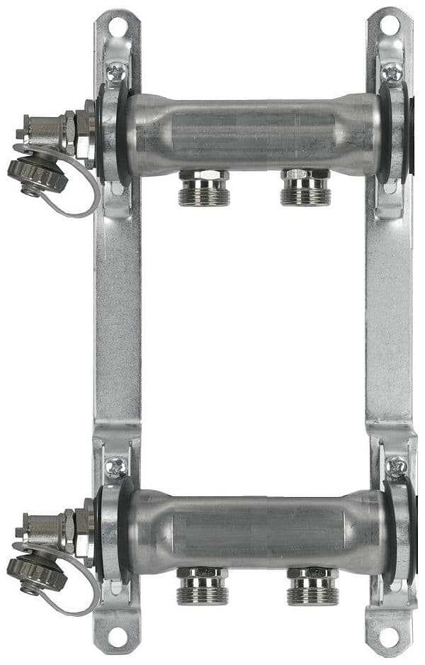 KIT COLLECT INOX 4/4" 6X3/4" EC+FIX+PURG