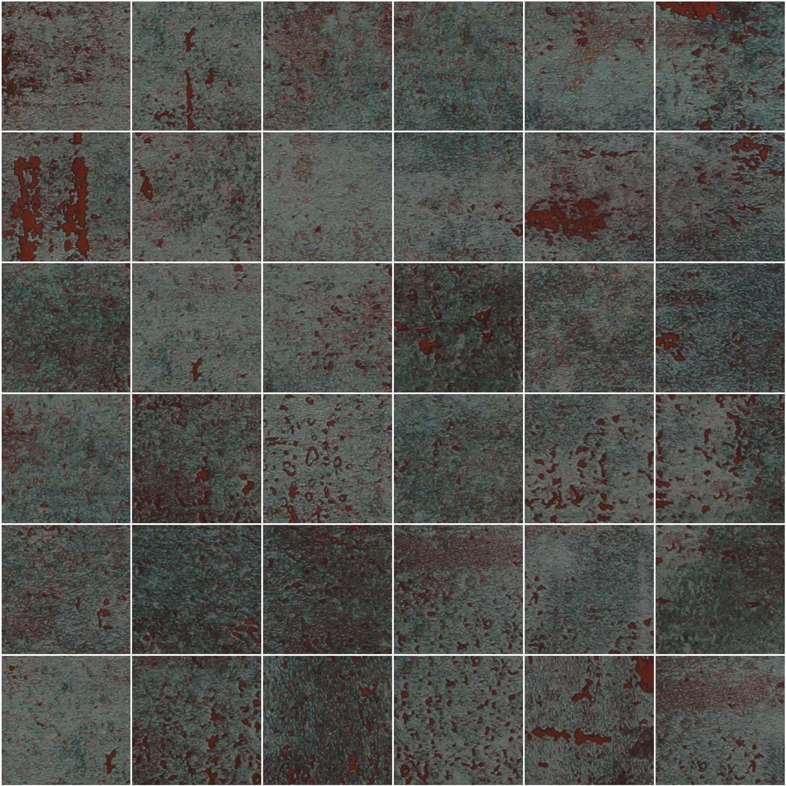MOSAICO METAL SEAGREEN 30X30 (5×5) BRU