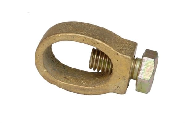 Clame Laiton 16mm pour piquet de terre