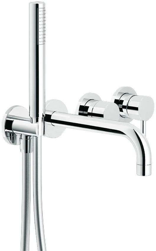 SET DE FINITION MITIGEUR BAIN 4 TROUS MURAL LIVE/VELIS NOBILI CHROME
