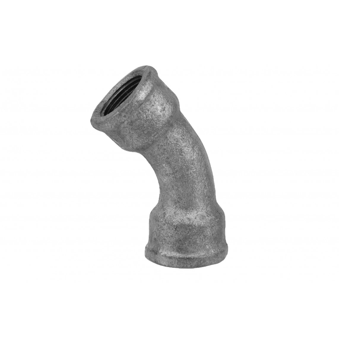 989702055 FM arc 45°, galvanisé, 3/4" F, (41)