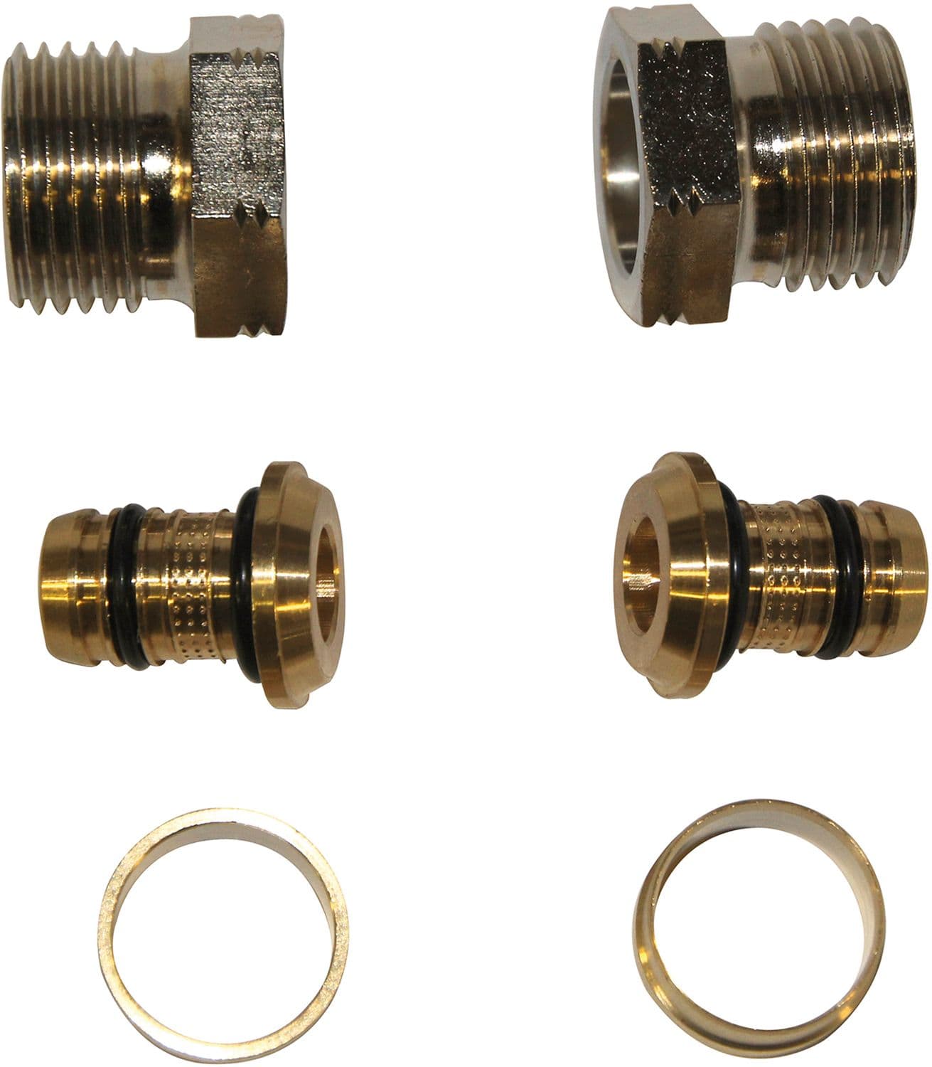 SET RACCORD A COMPRESSION HONEYWELL ALUPEX /2"-16X2MM