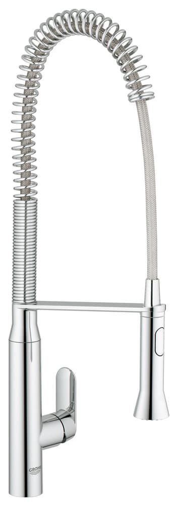 Grohe K7 mitigeur évier monotrou SpeedClean professionnelle chromé bec mobile