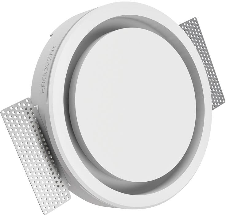 BOUCHE DES.ERGOVENT PLATRE RONDO 125MM