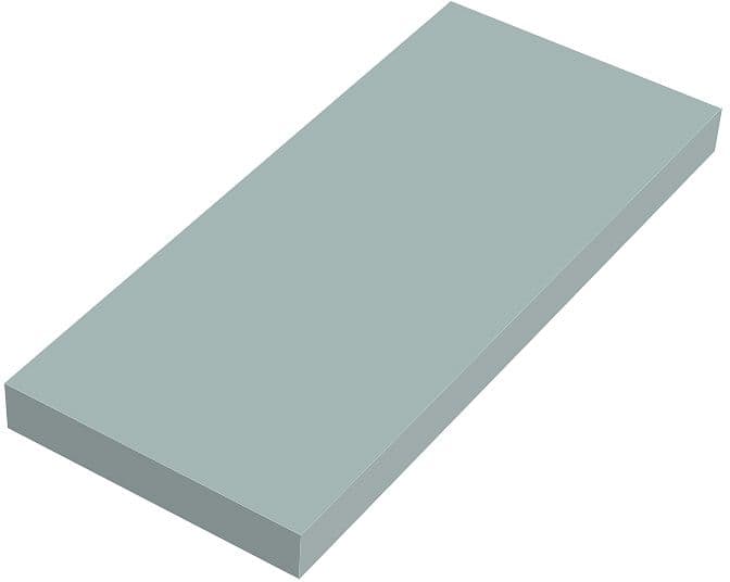 TABLETTE MURALE COFFEE 150X350X25MM JUSQU'A 7KG BLEU AZUR DOUX MAT