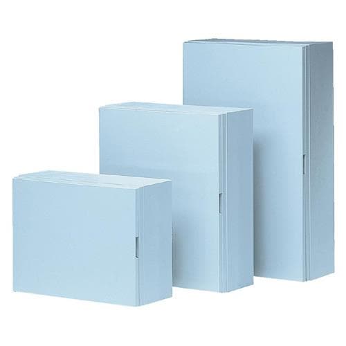 Coffret Fix-O-rail standard apparent 2 rangées 28 modules avec porte pleine
