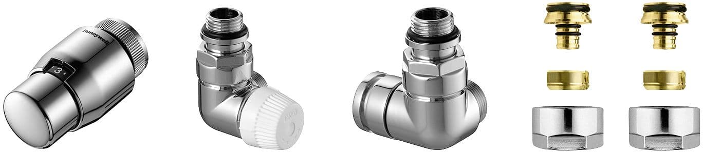 SET HONEYWELL DESIGN DOUBLE EQUERRE DROITE CHR M24-16X2