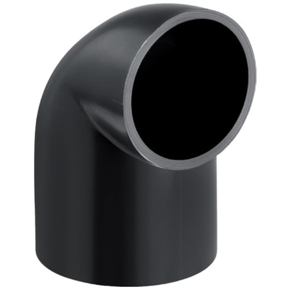 Geberit décharge en PE coude réduit 90° petit rayon 56 x 50