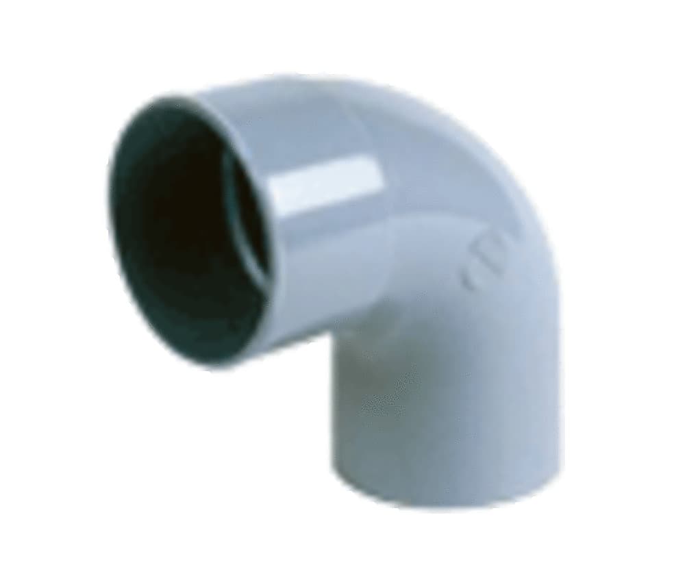 Nicoll raccord à coller PVC coude 87,3° MF D 125 gris