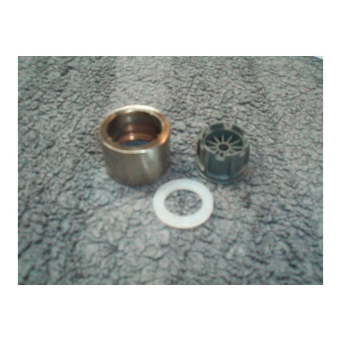 00461 Régulateur de jet avec boîtier, aspect inox, M22x1 FI, entre autres pour 79129