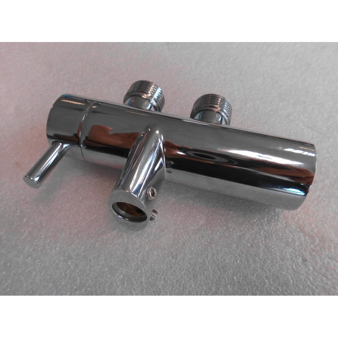 02263 Bouton rotatif, chromé, par ex. pour 69402