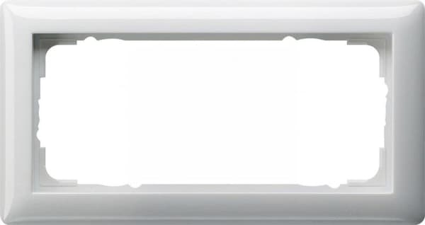 Cadre de finition Gira standard 55 Blanc brillant