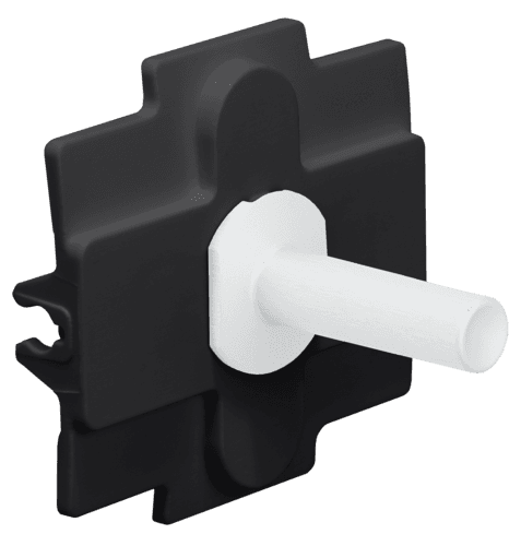 Niko Toggle pour des fonctions de commutation simple, couleur steel white coated