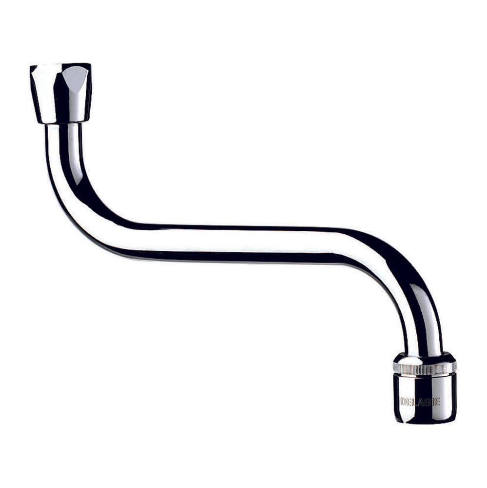Delabie Rénovation bec universel S mobile chromé F1/2 L120