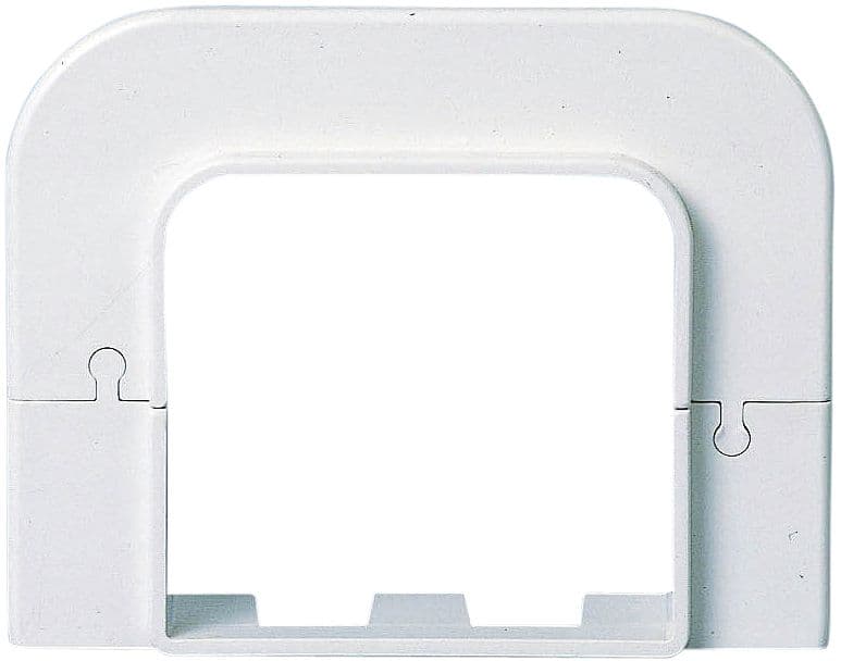 ROSACE PLAT PLAFOND SPEEDIDUCT 105 IVOIR