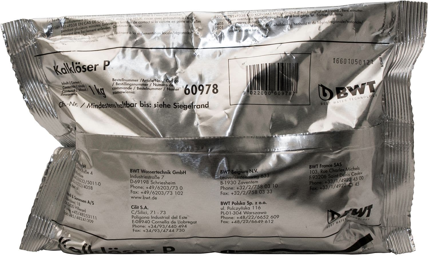 KALKLOSER POUR L1500 BWT SET 5X1KG