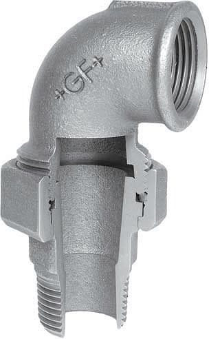 GALVA RACC.UNION COUDE MF NR 98 3/4"