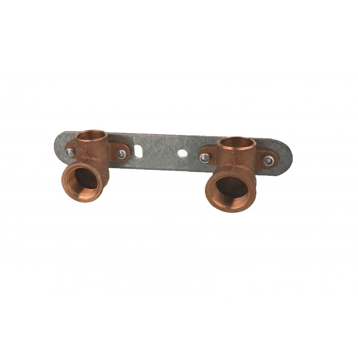 989122955 BR unité de montage, vierge, 15 mm x 1/2" F, entraxe 80 mm, 1 manchon (4976g)