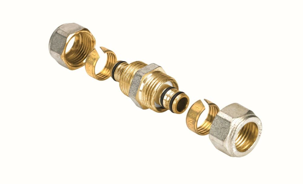 Henco raccord droit fileté 16-16