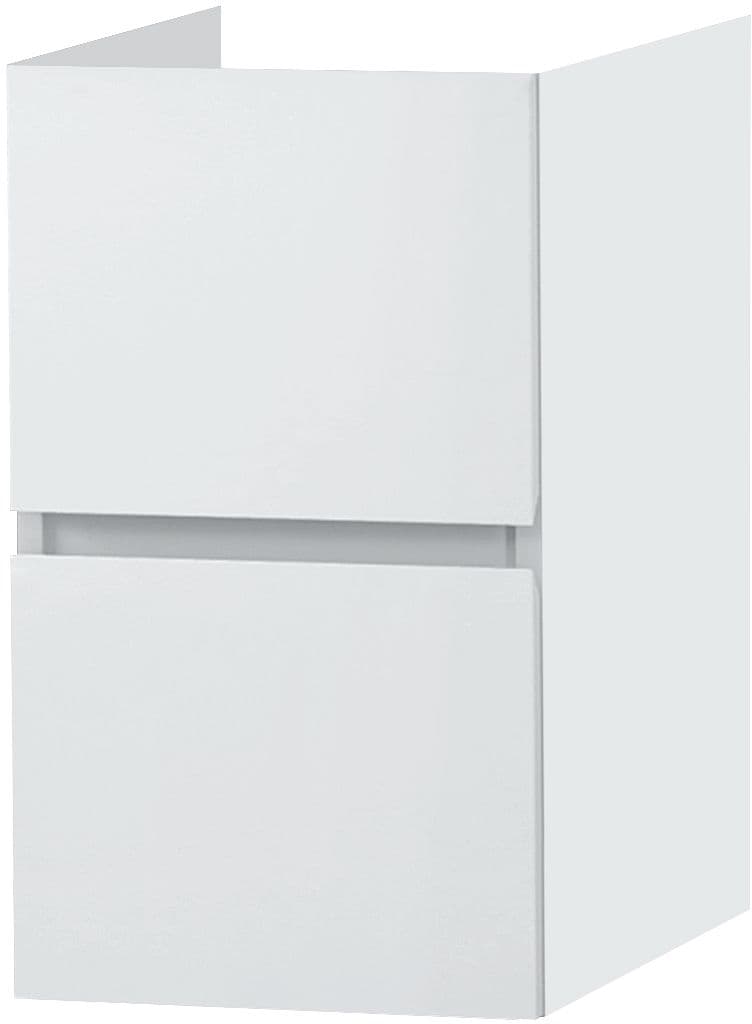 SOUS MEUBLE MOLTO 2 TIROIRS 35 NEW POUDRE BLANC