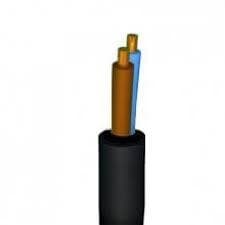 Ctlb 2 x 2.5 Noir (H05RR-F) en rouleau de 100m