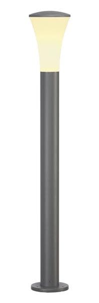 Alpa Cone 100 borne, Gris foncé, E27 Eco. énergie, maximum 24W, IP55