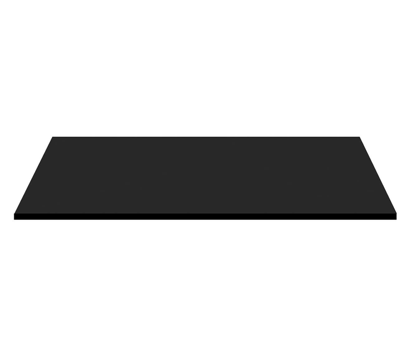 ALONI TABLETTE EN MDF (152.4X45.5X2.6 CM) - NOIR MAT
