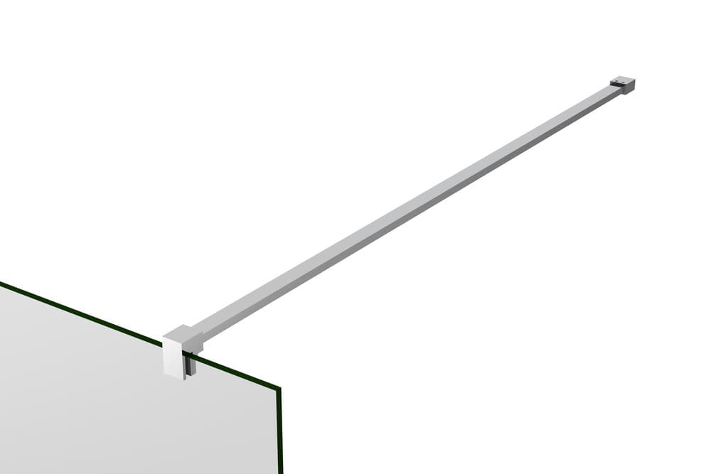 Van Marcke Walk-In/Decor barre stabilisatrice rectangulaire 1200mm argent poli