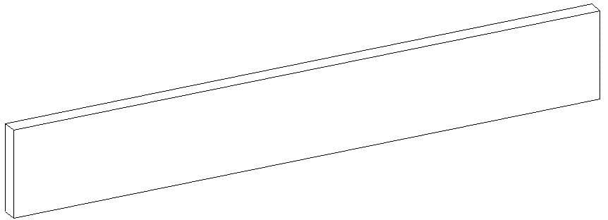 ARRIERE AUGMENTE TIROIR SUPERIEUR MOLTO 70CM ANTHRACITE