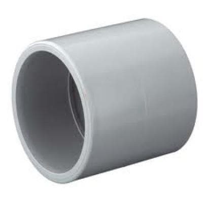 Embout pour tube PVC de 25mm Gris clair Ral 7035