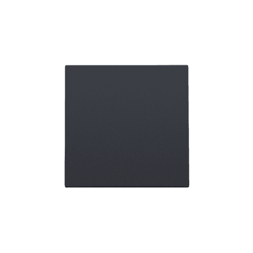 Set de finition avec sortie de câble pour cache-trou avec serre-fil, couleur anthracite coated