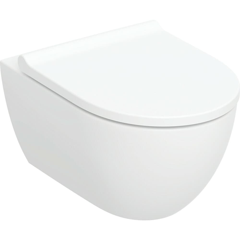 Geberit Acanto set WC suspendu à fond creux TurboFlush siège soft close blanc