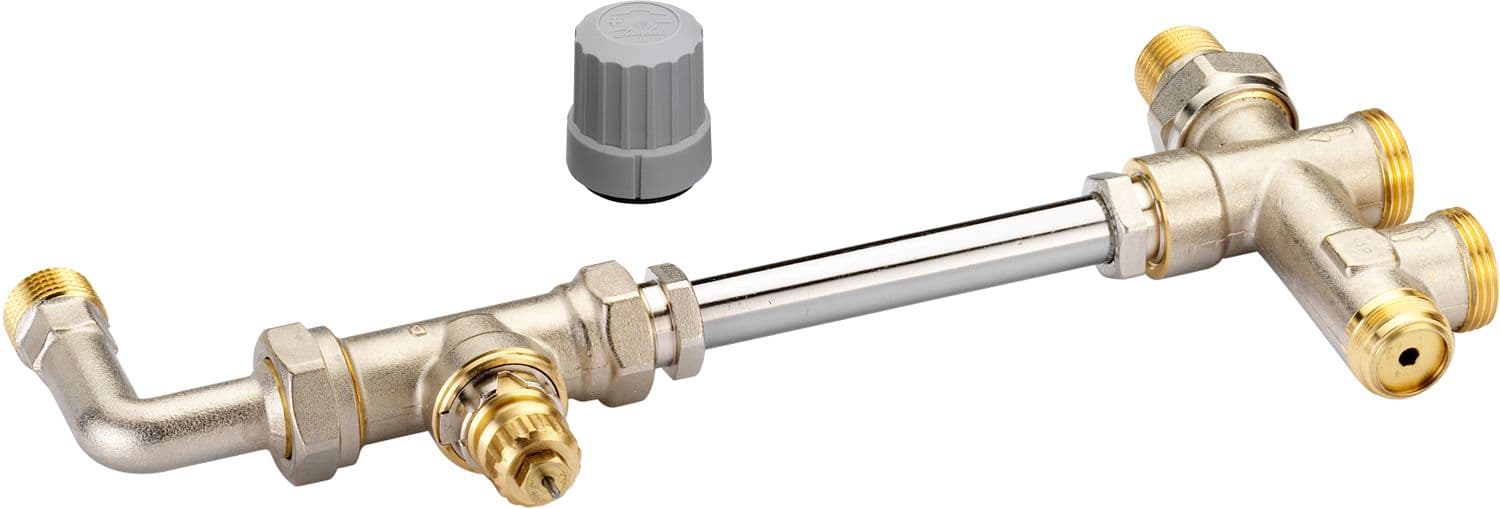 COMBINAISON DE RACCORD MONOTUBE DANFOSS MUR 35MM