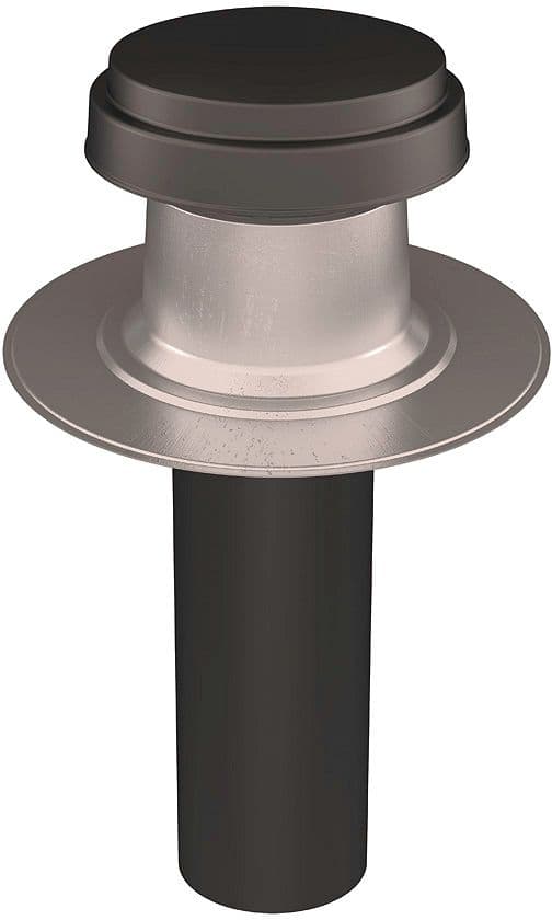 FLATROOFVENT POUR VENTILATION MECHANIQUE 166MM 60CM UBBINK ISOLE