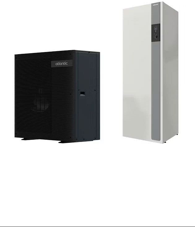 AIR/EAU POMPE A CHALEUR MONOBLOC CC+ECS BOILER ALFEA M DUO XL 10KW ATLANTIC 230V R290