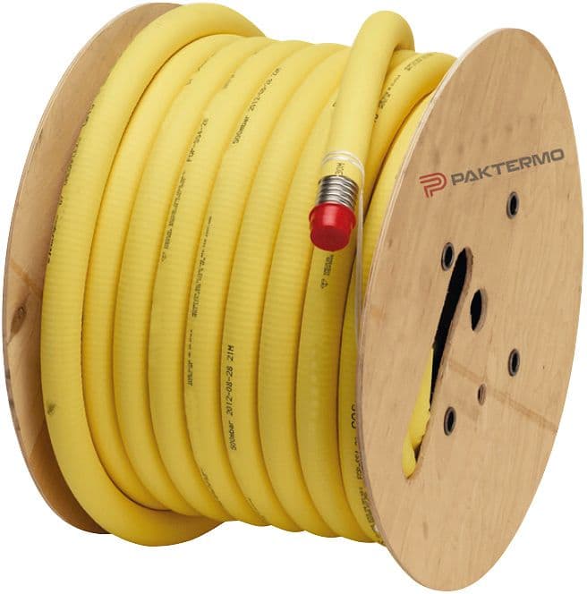 PLT TUYAU GAZ PAKTERMO DN25 (4/4") PAR ROULEAU DE 200M