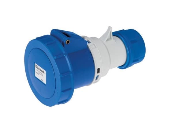 Fiche femelle CEE 63A 240V 3 pôles + T IP67