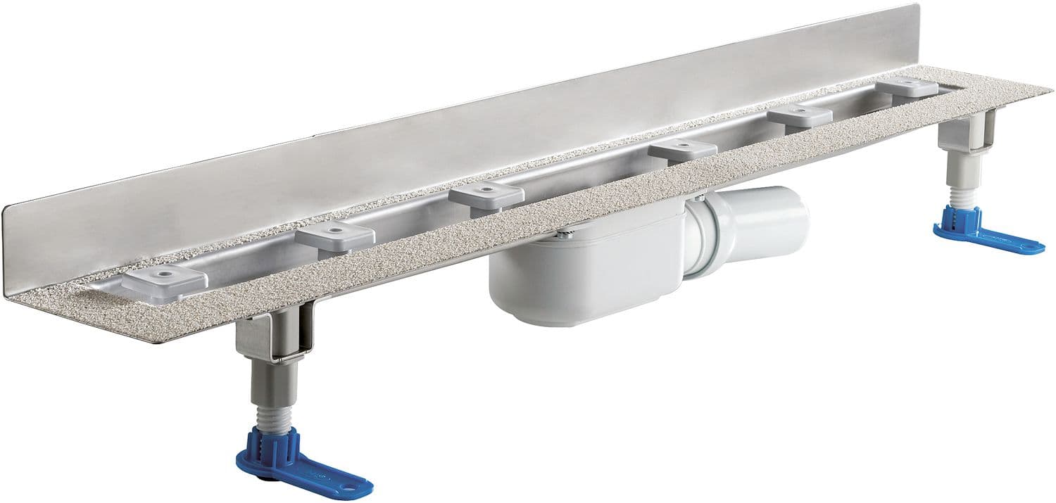 CANIVEAU+CORPS MURAL CERALINE PLAN DALLMER 80CM INOX